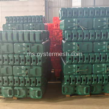 Pangkalan sokongan pagar sementara HDPE berkepadatan tinggi